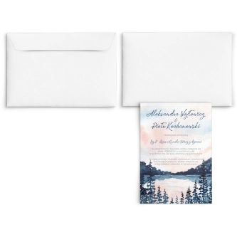 Zaproszenia ślubne Gaja - Motyw 2