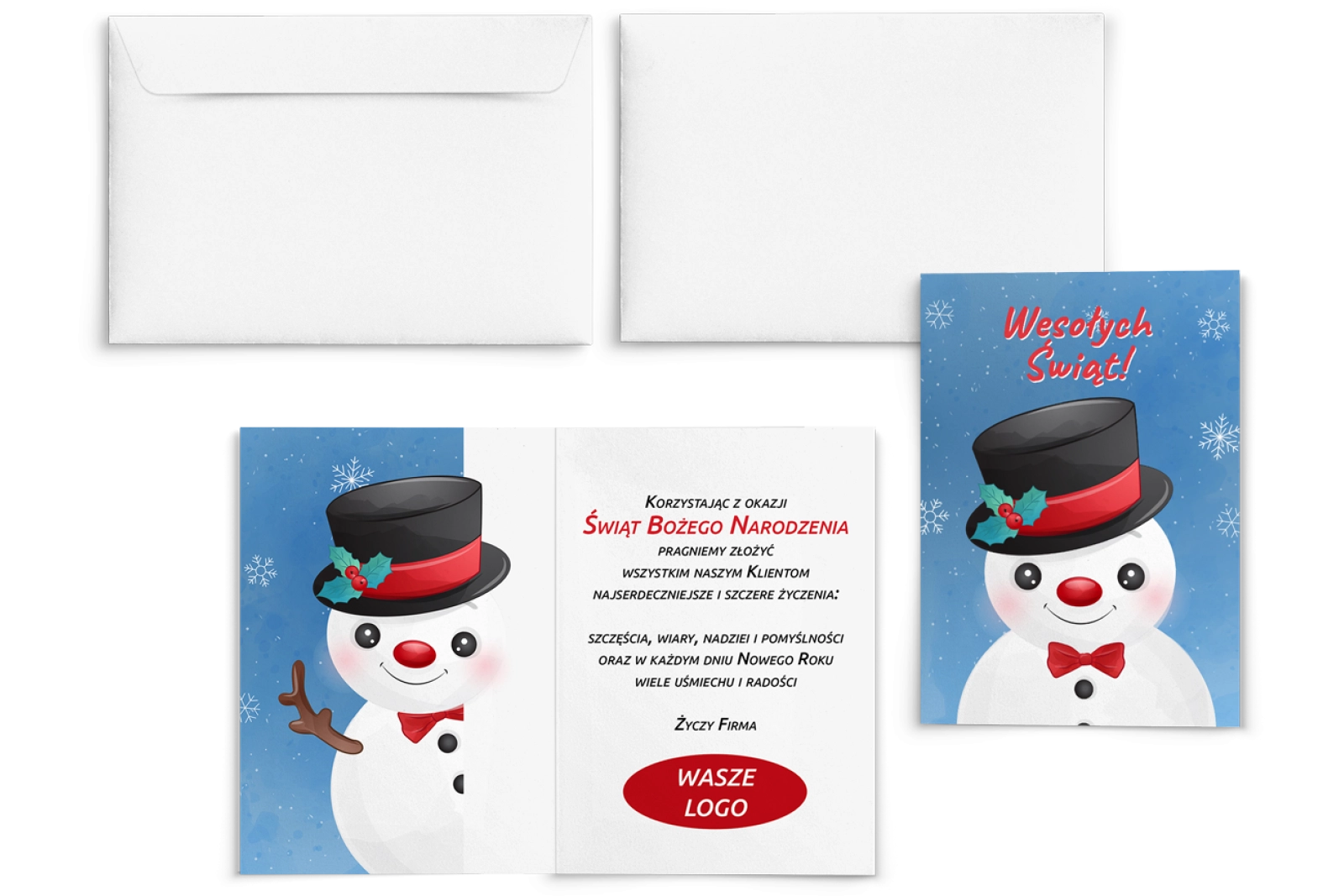 Kartki Świąteczne Bajkowe - Motyw 3