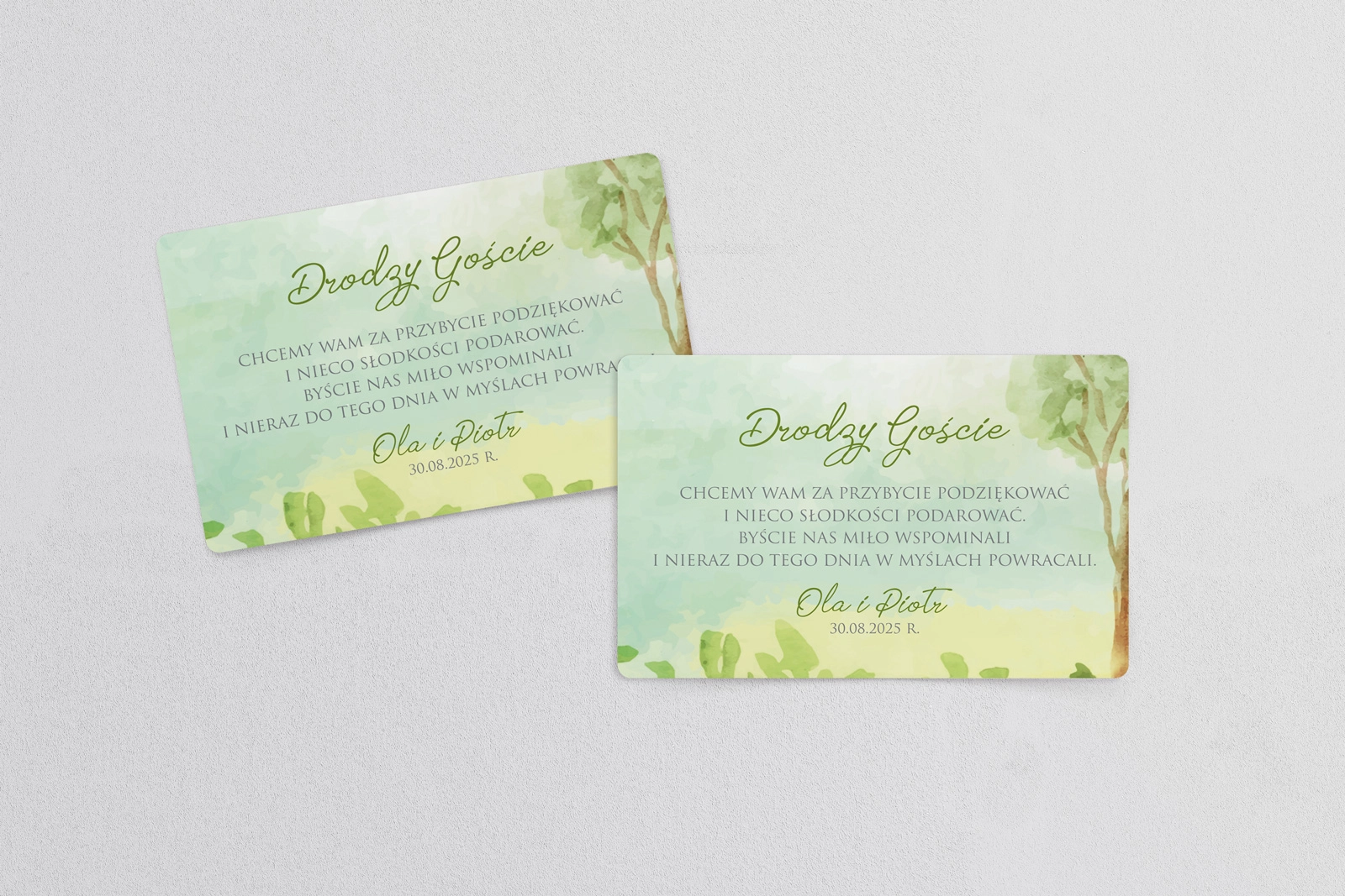 Naklejki na ciasto weselne Gaja Motyw 4