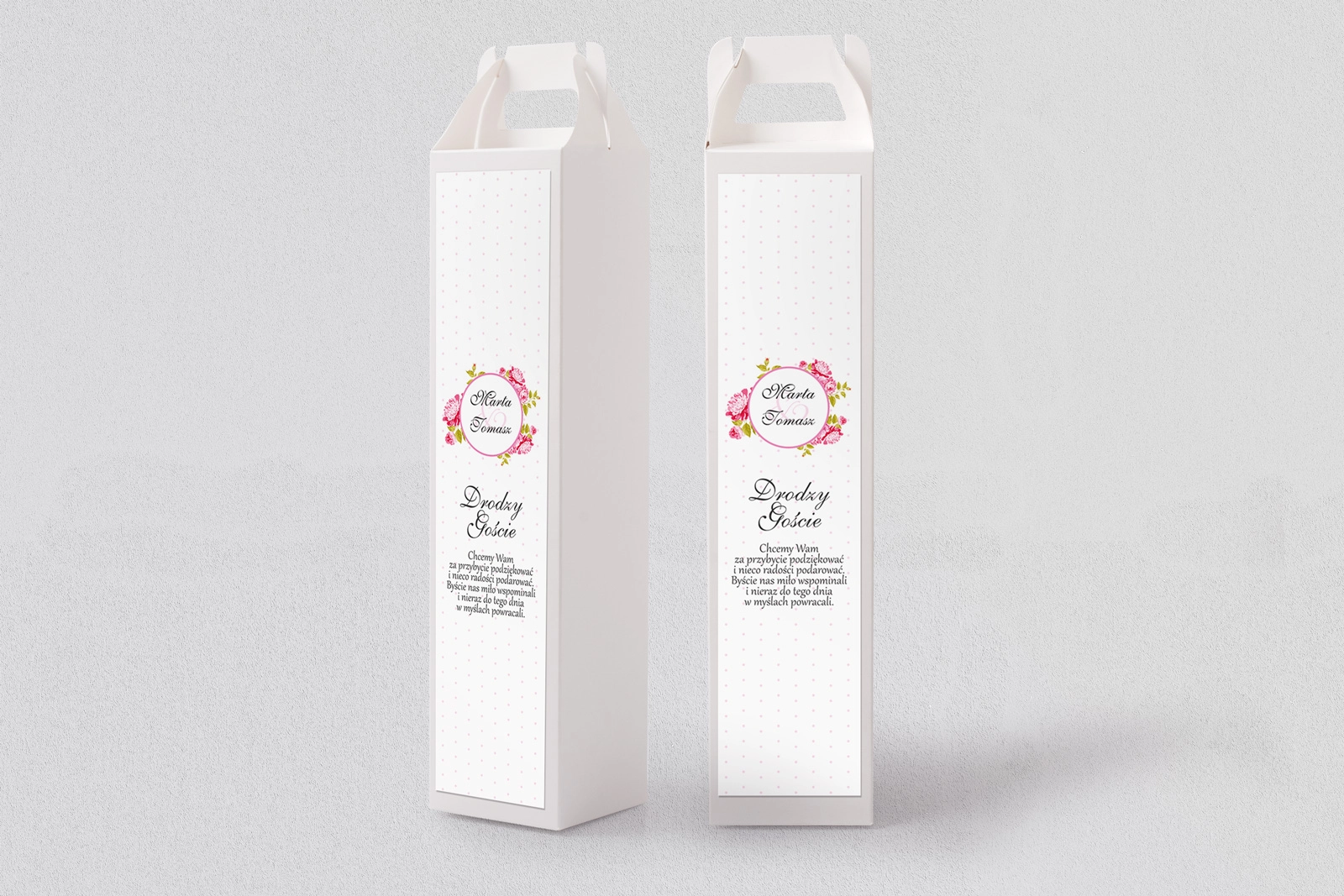 Pudełko na alkohol Radosny Dzień Motyw 2