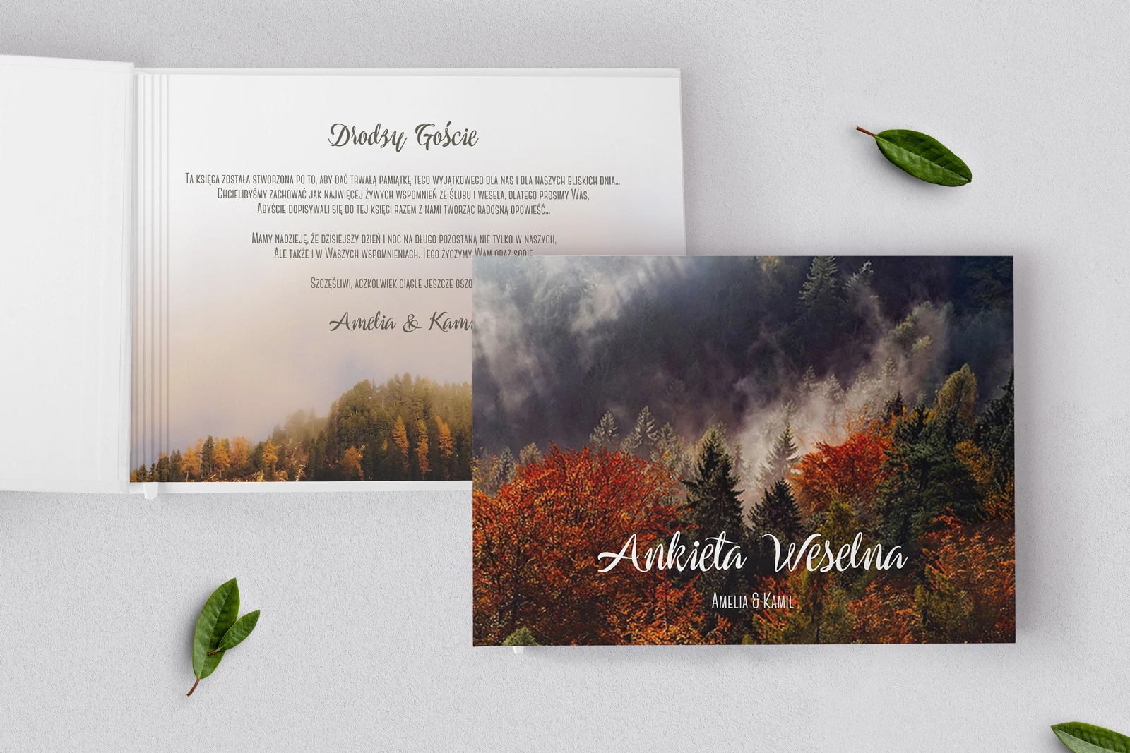 Ankieta Weselna - Forest - Motyw 3