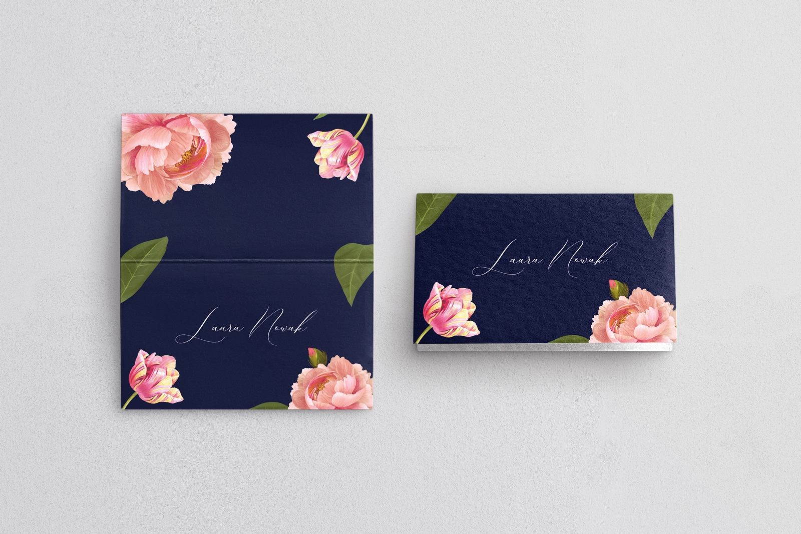 Winietki ślubne składane Loveletter - Motyw 6