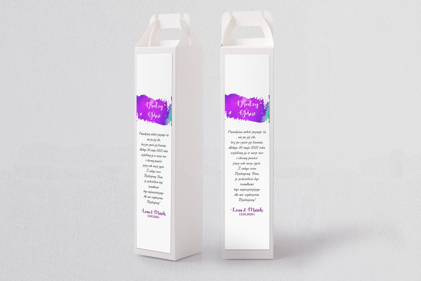 Pudełko na alkohol Stylish Motyw 4