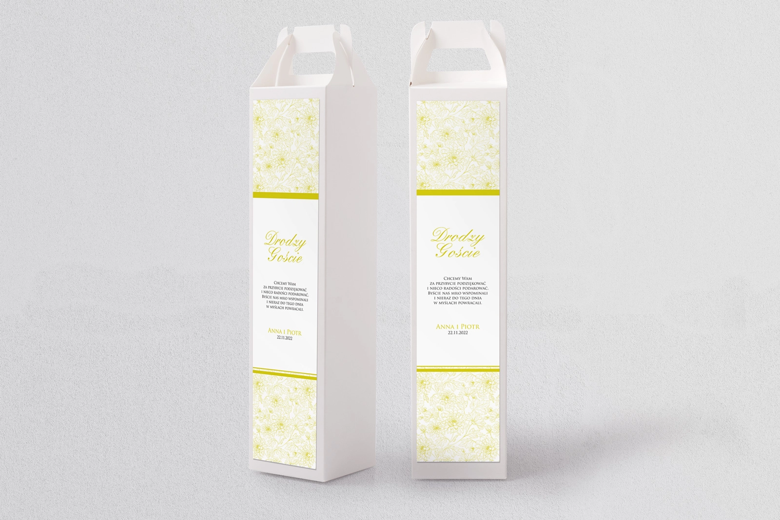 Pudełko na alkohol Ornaments Motyw 11