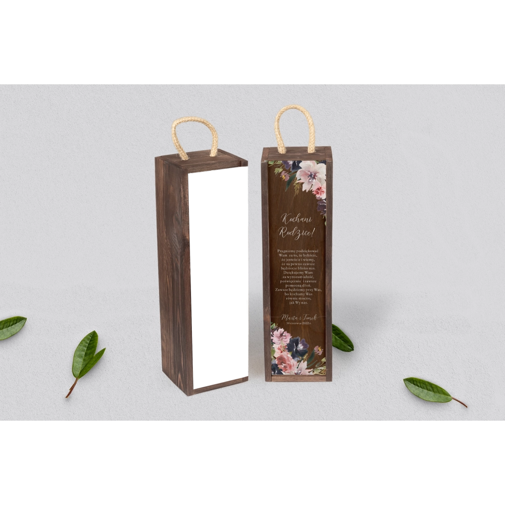 Skrzynka dla Rodziców - SNW Brązowa PasteLove Motyw 4