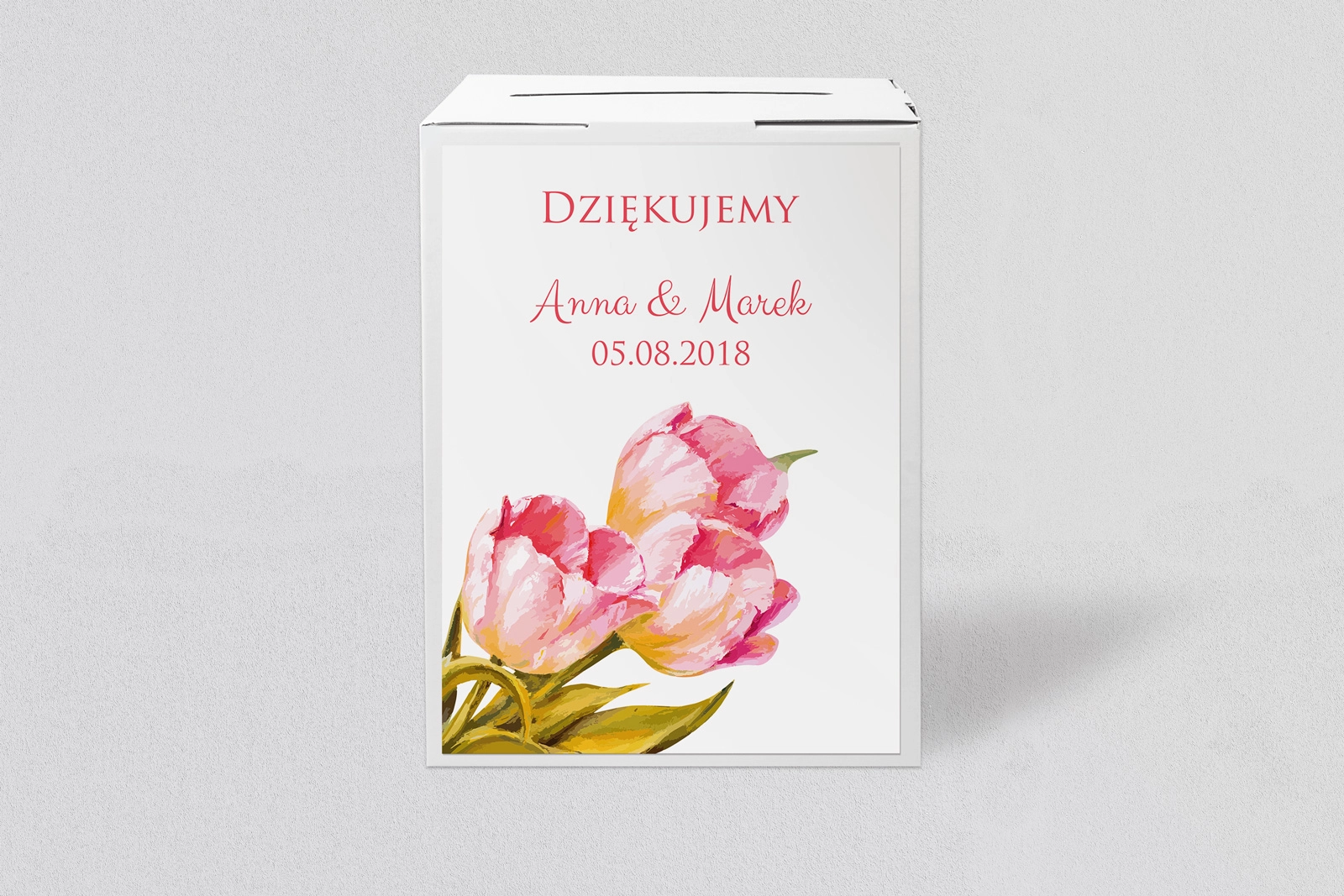 Pudełko na koperty i pieniądze Sweet Love Motyw 4