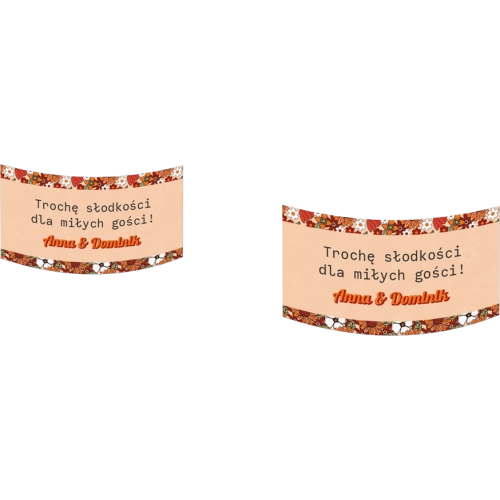 Słoiczek na słodkości - Retro Style Motyw 3