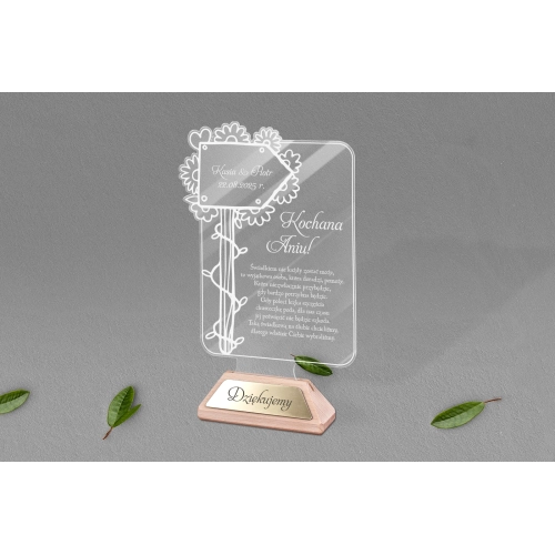 Statuetka Akrylowa - Wzór 11S