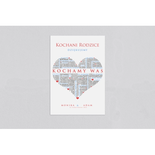 Obrazy z sercem - wzór 2