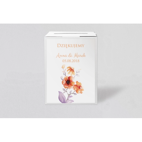 Pudełko na koperty i pieniądze Sweet Love Motyw 6