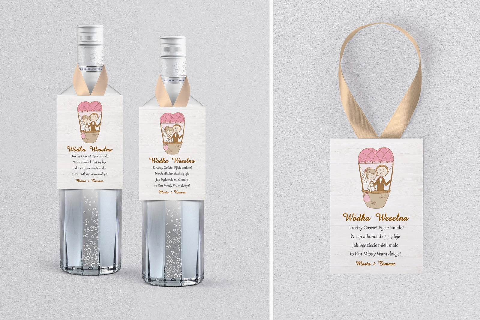 Zawieszka na alkohol Naturalna Miłość Motyw 4