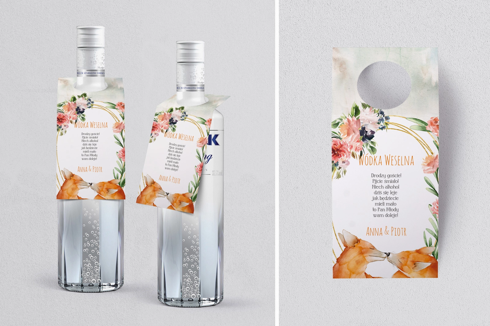 Zawieszka na alkohol oczko Animals - Motyw 1