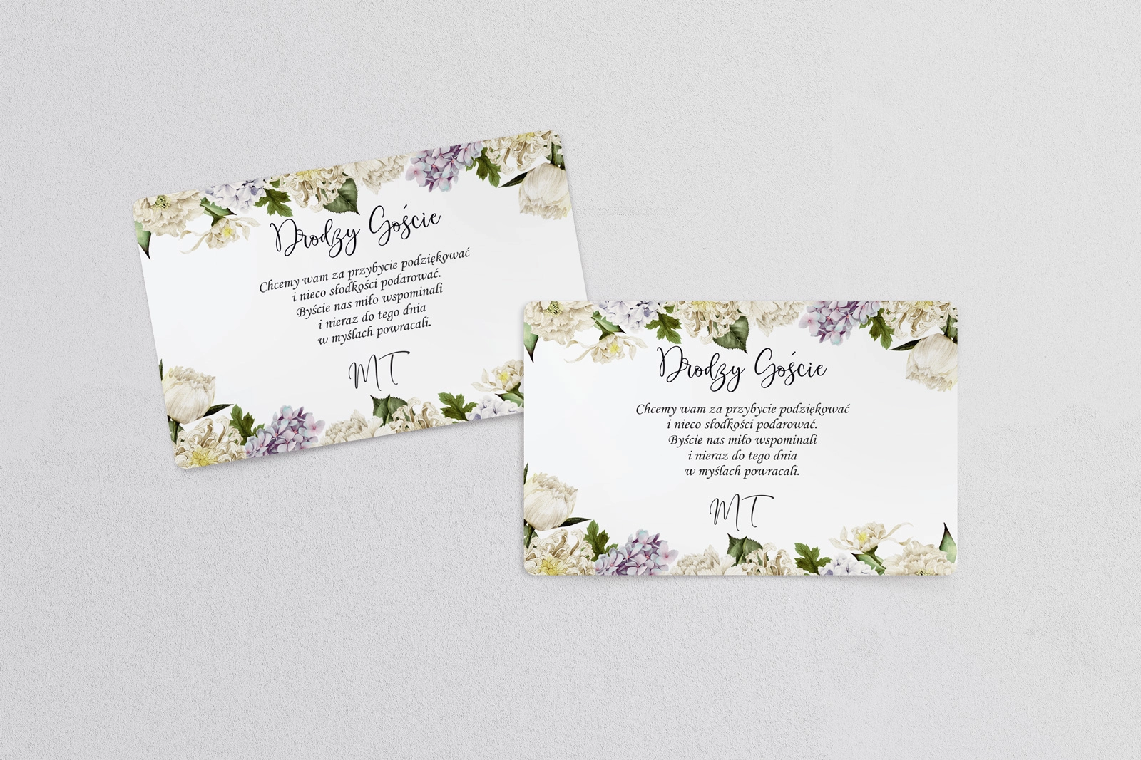 Naklejki na ciasto weselne Ofelia Motyw 2