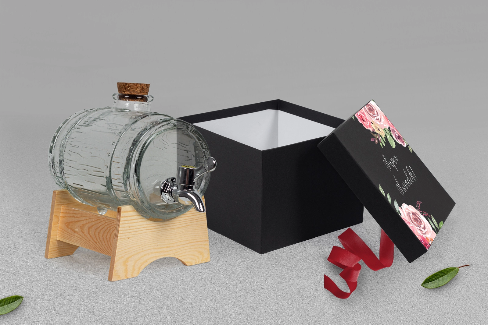 Antałek - opakowanie czarne PasteLove Motyw 2