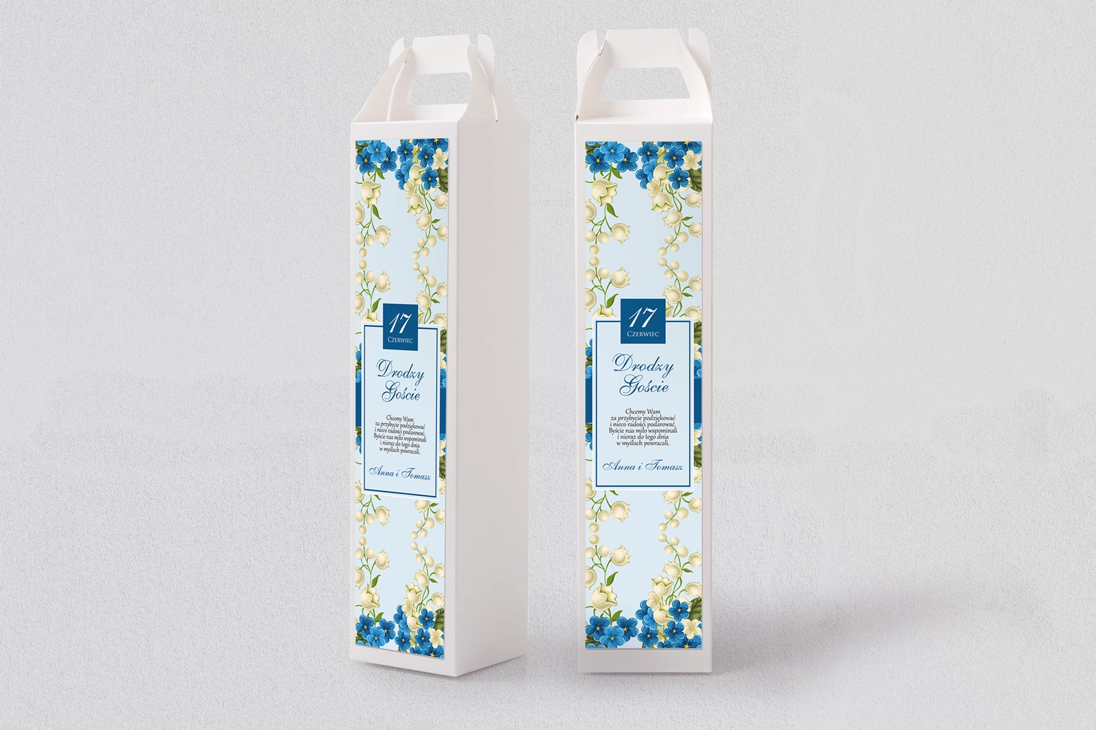 Pudełko na alkohol Nasz Dzień Motyw 3