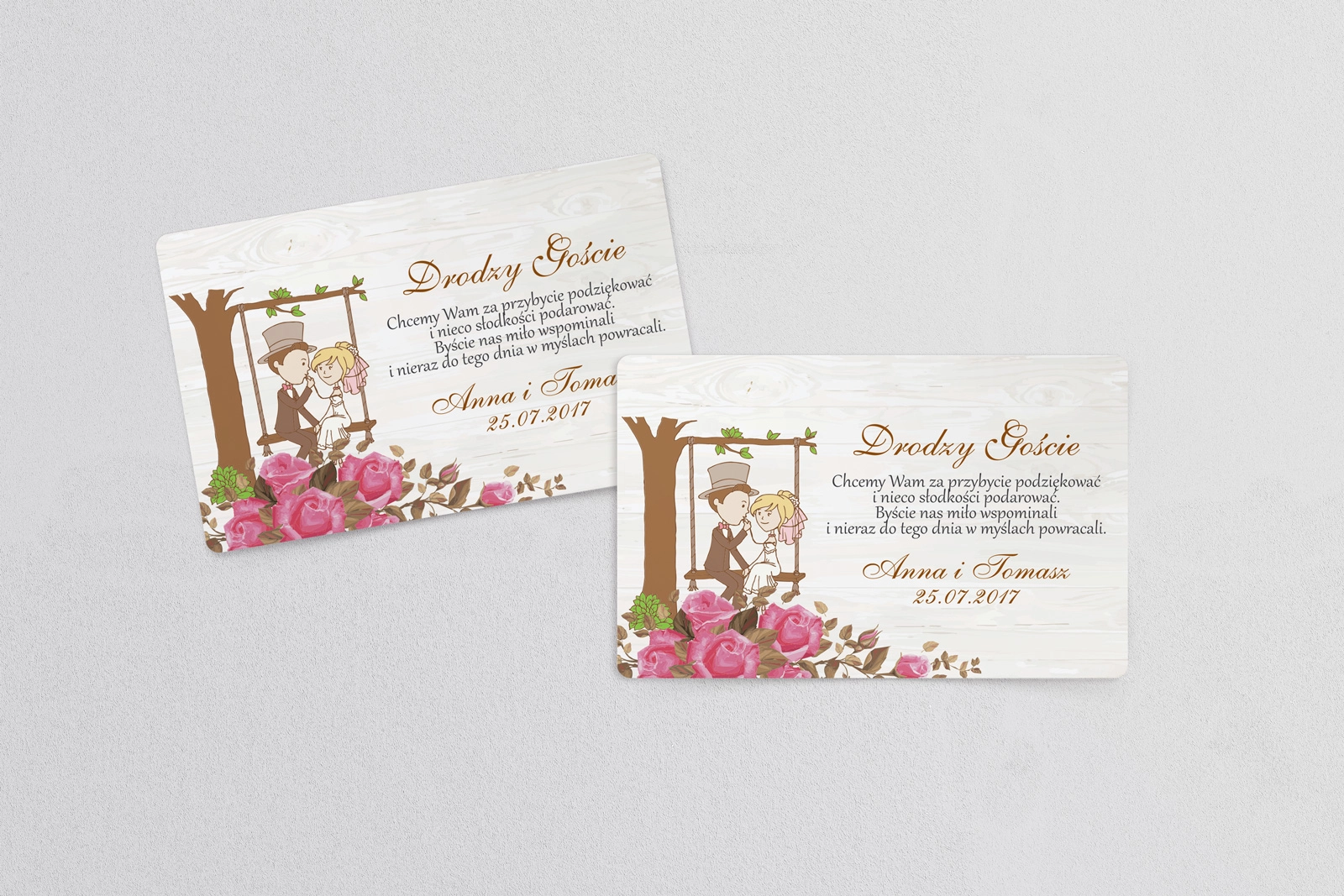 Naklejki na ciasto weselne Naturalna Miłość Motyw 7