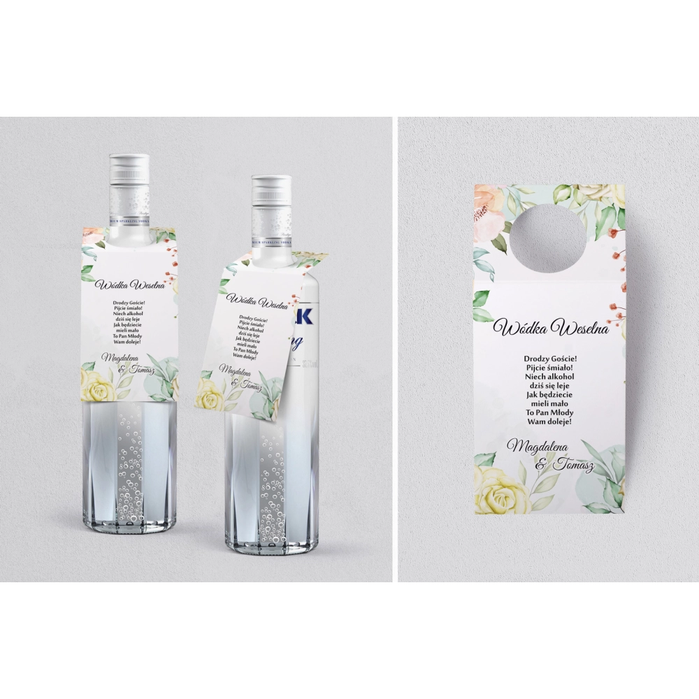 Zawieszka na alkohol oczko Amelia - Motyw 1