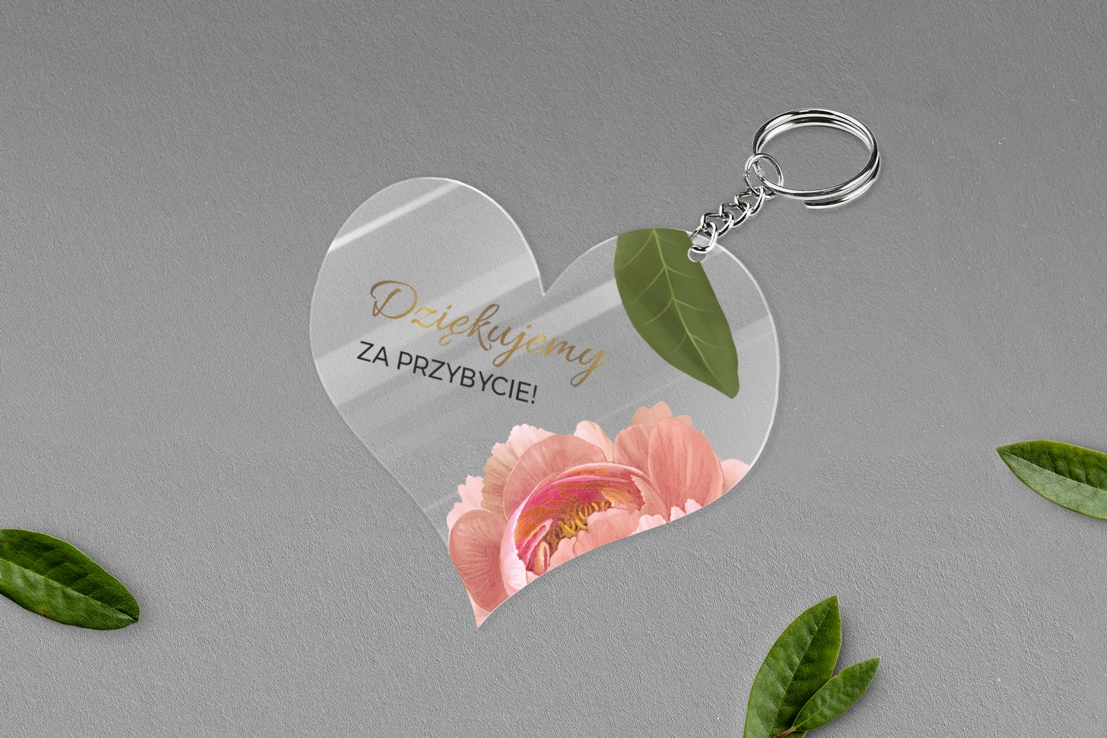 Breloki z Nadrukiem - Serce Dream Motyw 6