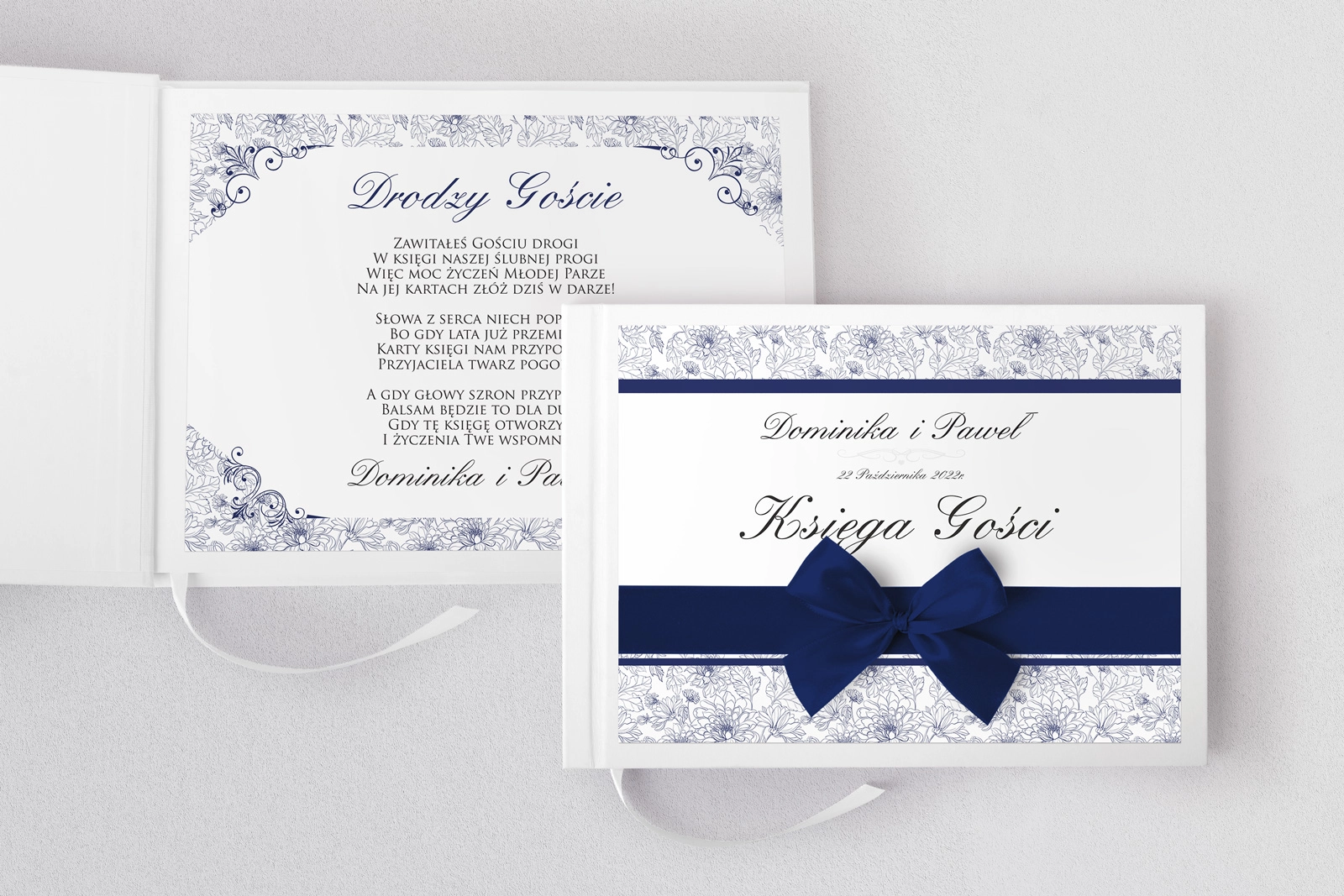 Księga Gości Weselnych Ornaments Motyw 1