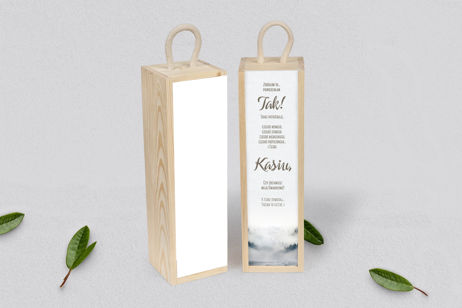 Prośba o Świadkowanie - SNW Akryl naturalna Forest - Motyw 5