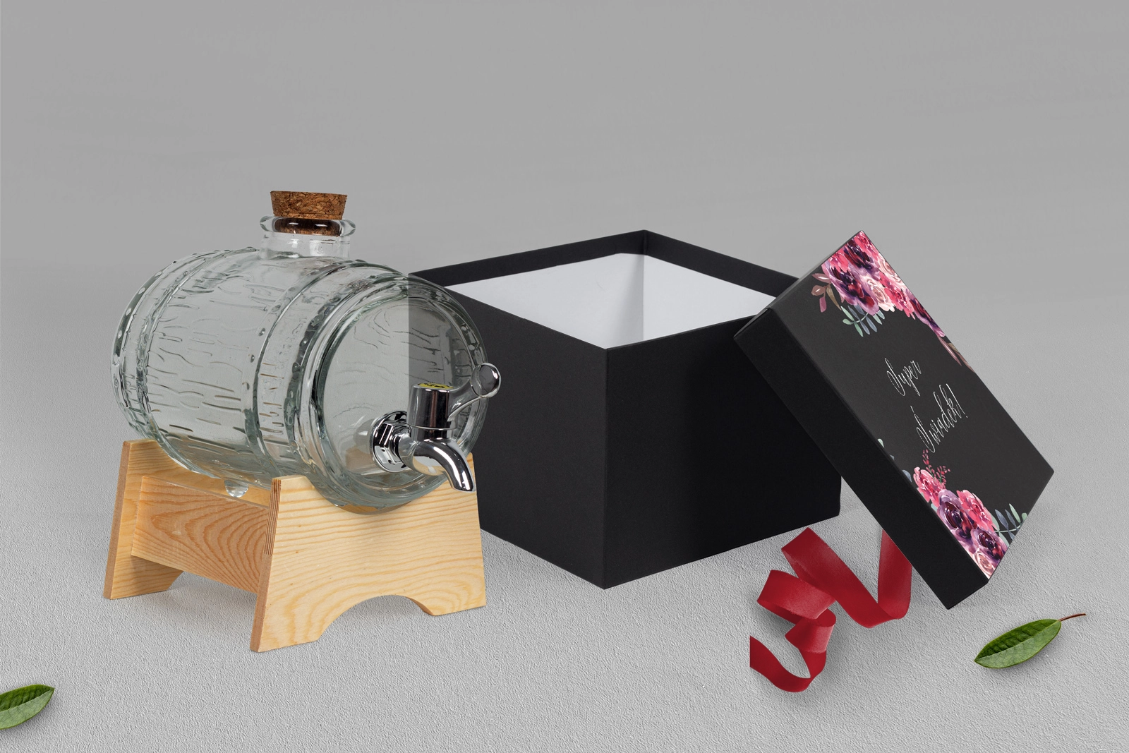 Antałek - opakowanie czarne PasteLove Motyw 1