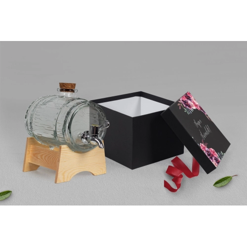 Antałek - opakowanie czarne PasteLove Motyw 1