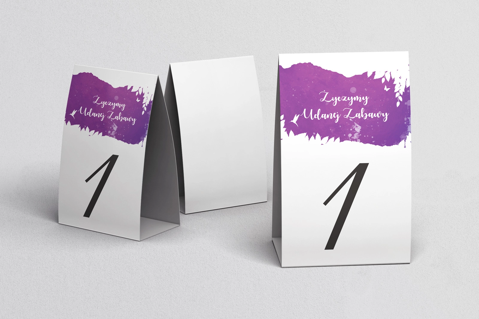 Numerki na stół Stylish Motyw 4