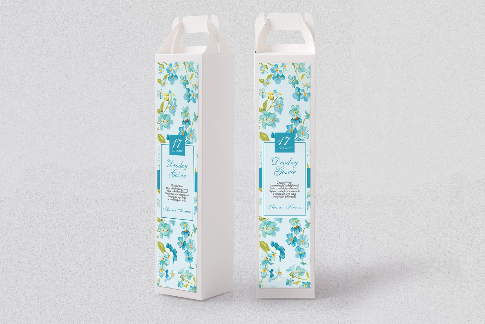 Pudełko na alkohol Nasz Dzień Motyw 6