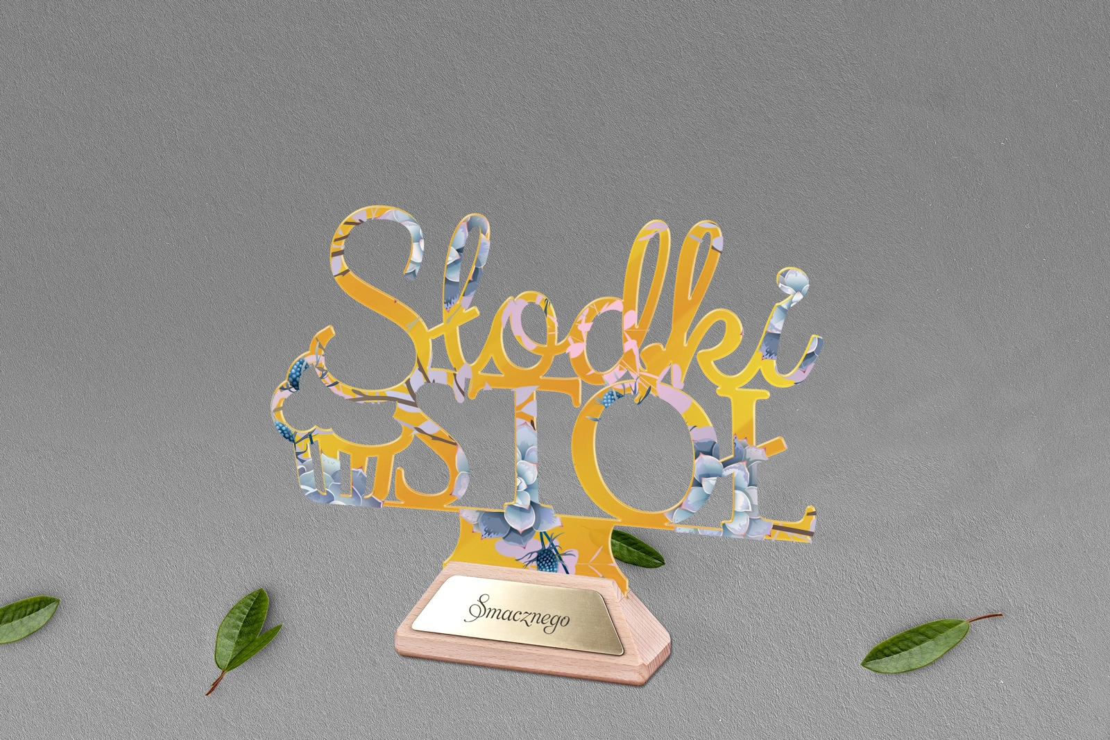 Słodki Stół - Flowers & Frame Motyw 6