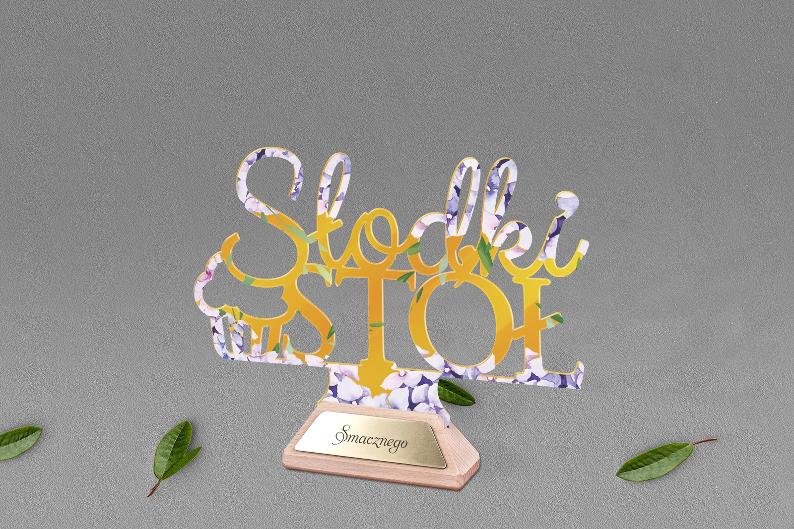 Słodki Stół - Flowers & Frame Motyw 1