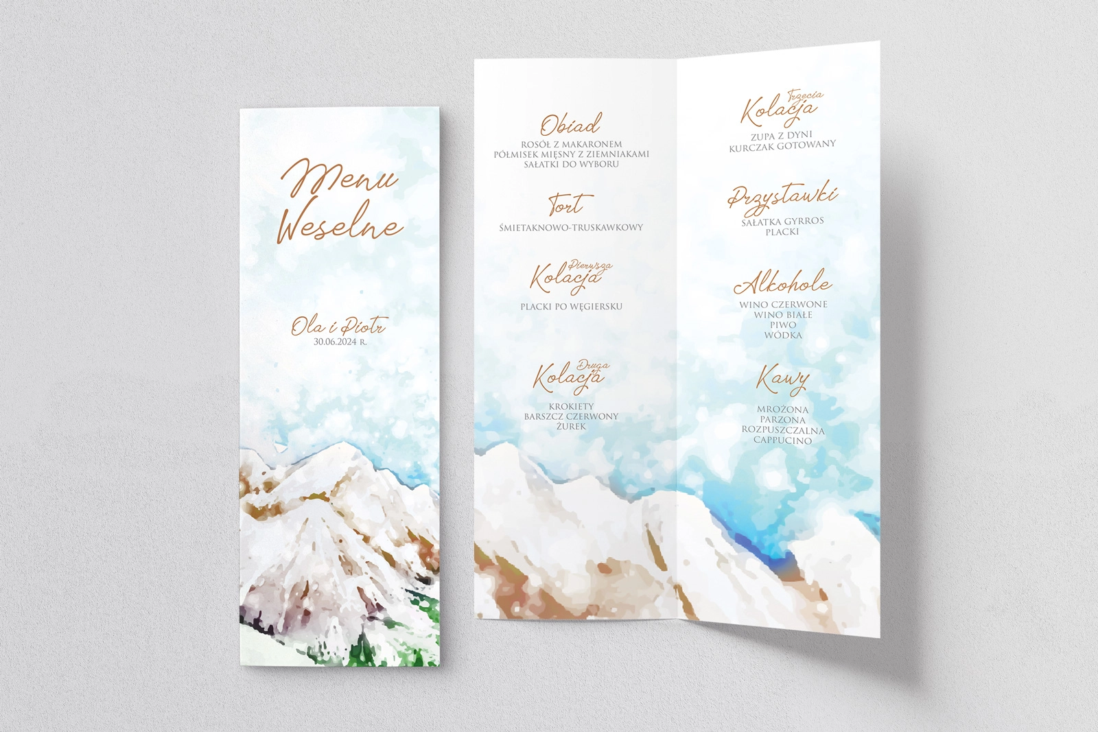 Menu Weselne Gaja - Motyw 7