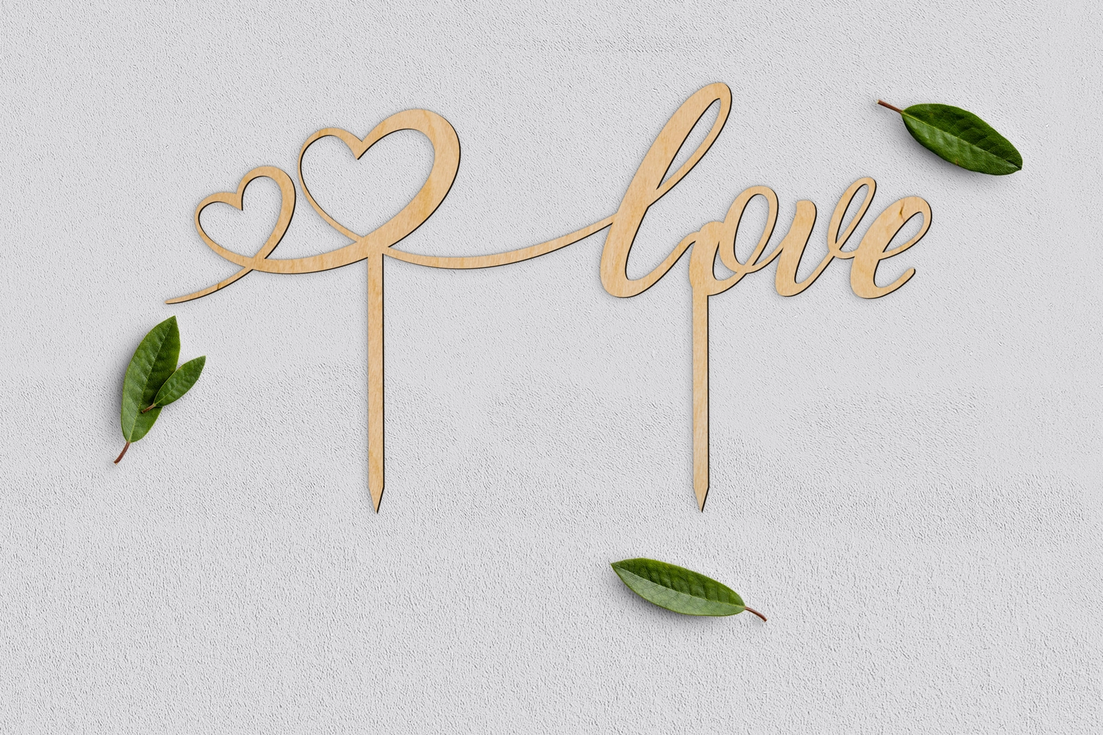 Topper na tort weselny Spersonalizowany - Wzór 7