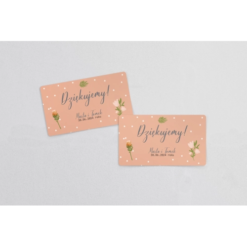 Naklejki na słoiczki weselne Butterflies - Arkusz 21 szt - Motyw 4