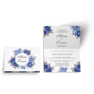 Zaproszenie ślubne Radosny Dzień - Motyw 3