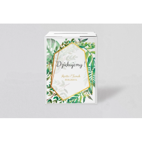 Pudełko na koperty i pieniądze Flowers & Frame Motyw 2